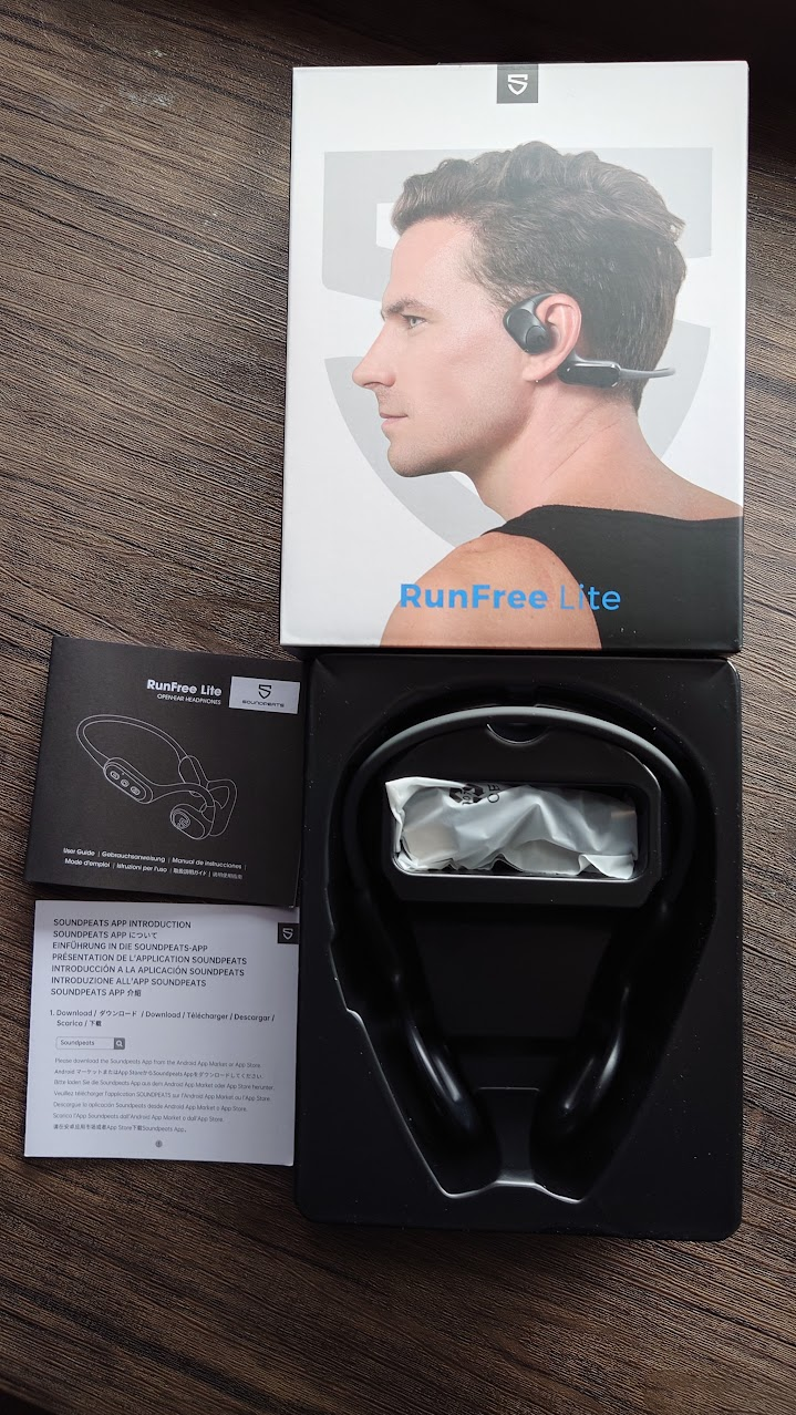 SoundPEATS RunFree Lite BT 5.3 Open Ear Headphones