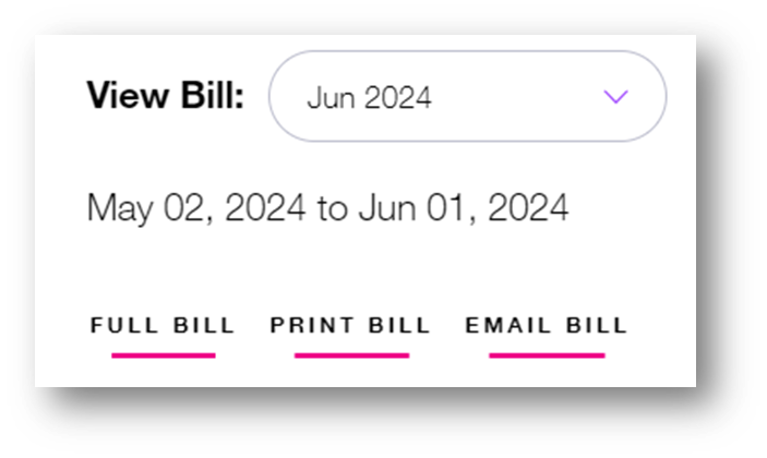 How to View My Bill