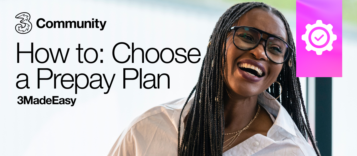 How to: Choose a Prepay Plan