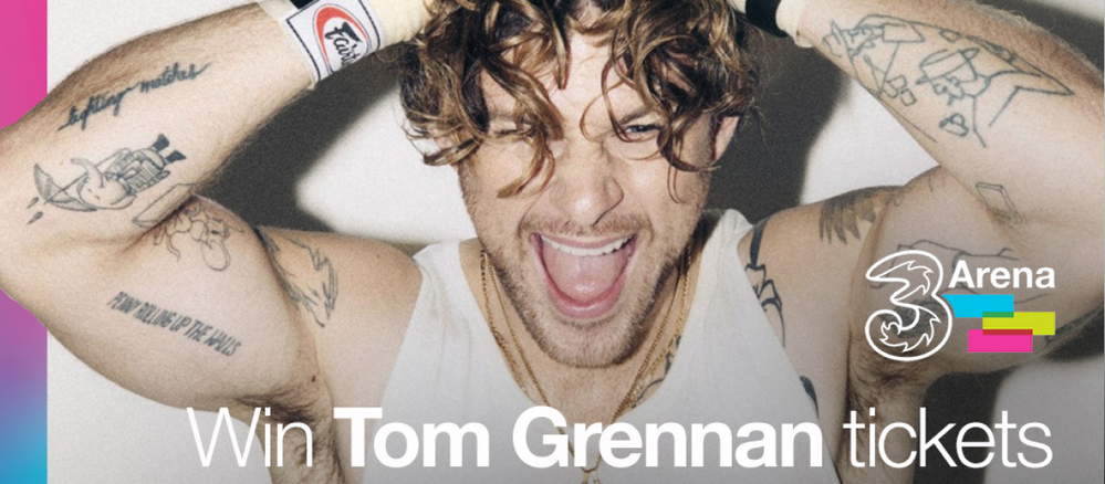 3News Tom Grennan Three+ Competition.png