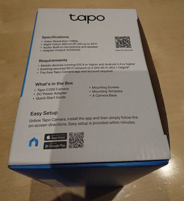 TP-Link Tapo C200 HOME Security WiFi Camera Review 